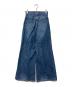 JOHN LAWRENCE SULLIVAN (ジョン ローレンス サリバン) Washed Denim Wide Pants デニムワイドパンツ(ショートレングス) インディゴ サイズ:Ｍ：13000円