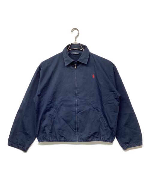 POLO RALPH LAUREN（ポロ・ラルフローレン）POLO RALPH LAUREN (ポロ・ラルフローレン) 90`Sスイングトップ ネイビー サイズ:Mの古着・服飾アイテム