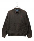 POLO RALPH LAURENポロ・ラルフローレン）の古着「90`Sスイングトップ」｜ブラウン