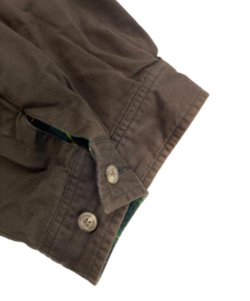 POLO RALPH LAUREN（ポロ・ラルフローレン）POLO RALPH LAUREN (ポロ・ラルフローレン) 90`Sスイングトップ ブラウン サイズ:Mの古着・服飾アイテム