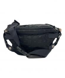 PORTER（ポーター）の古着「PORT MONOGRAM WAIST BAG」｜ブラック