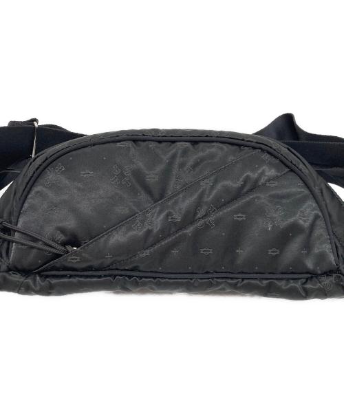 PORTER（ポーター）PORTER (ポーター) PORT MONOGRAM WAIST BAG ブラックの古着・服飾アイテム