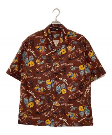 THE NORTH FACE 総柄 アロハシャツ XL ブラウン 中古・古着通販】THE NORTH FACE (ザ ノース フェイス) S/S Aloha Vent