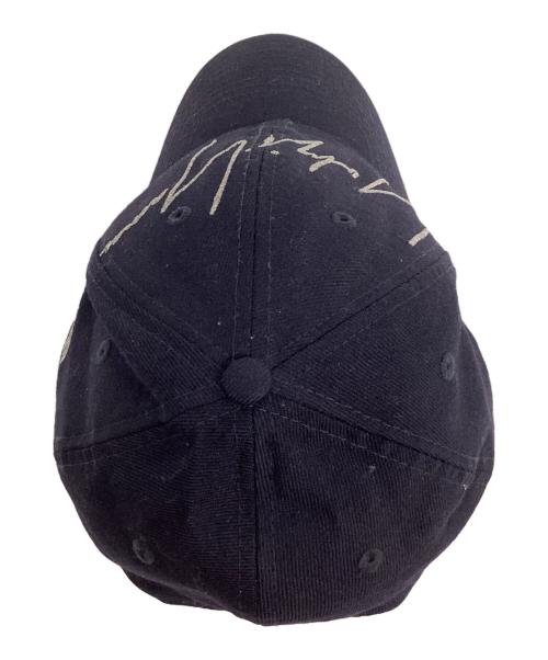 New Era（ニューエラ）New Era (ニューエラ) Yohji Yamamoto pour homme (ヨウジヤマモト プールオム) 9FORTY ロゴキャップ ネイビーの古着・服飾アイテム