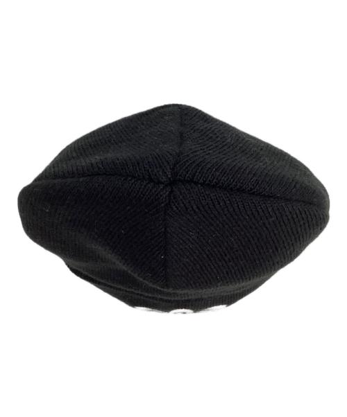 BALENCIAGA（バレンシアガ）BALENCIAGA (バレンシアガ) adidas (アディダス) BALENCIAGA × adidas Logo Beanie / ニット帽 ブラック サイズ:2 21×22cmの古着・服飾アイテム
