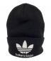 中古・古着 BALENCIAGA (バレンシアガ) adidas (アディダス) BALENCIAGA × adidas Logo Beanie / ニット帽 ブラック サイズ:2 21×22cm：28000円