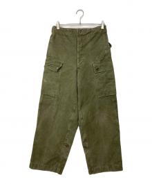 USED（ユーズド）の古着「50S 多ブルフェイスフィールドカーゴパンツ」｜オリーブ