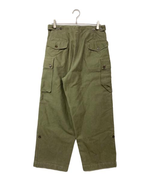 USED（ユーズド）USED (ユーズド) 60S タブルフェイスフィールドカーゴパンツ オリーブ サイズ:78×80の古着・服飾アイテム