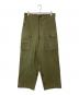 USED（ユーズド）の古着「60S タブルフェイスフィールドカーゴパンツ」｜オリーブ