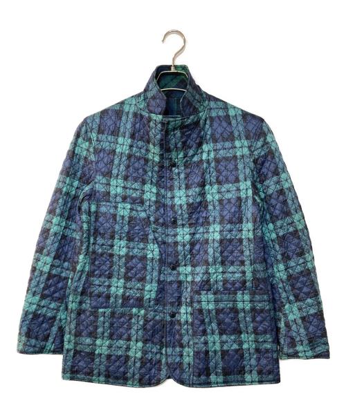 Engineered Garments（エンジニアド ガーメンツ）Engineered Garments (エンジニアド ガーメンツ) リバーシブルキルティングテーラード ジャケット ブルー×グリーン サイズ:XSの古着・服飾アイテム