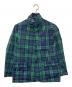 Engineered Garments（エンジニアド ガーメンツ）の古着「リバーシブルキルティングテーラード ジャケット」｜ブルー×グリーン