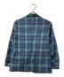 中古・古着 Engineered Garments (エンジニアド ガーメンツ) リバーシブルキルティングテーラード ジャケット ブルー×グリーン サイズ:XS：7000円