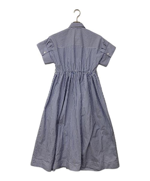 ESTNATION（エストネーション）ESTNATION (エストネーション) ポプリンシャツワンピース ブルー サイズ:38の古着・服飾アイテム