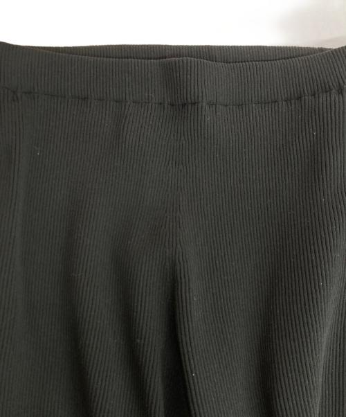 HOMME PLISSE ISSEY MIYAKE（オム プリッセ イッセイ ミヤケ）HOMME PLISSE ISSEY MIYAKE (オム プリッセ イッセイ ミヤケ) Basic Knit Pants / ベーシック ニット ブラック サイズ:3の古着・服飾アイテム