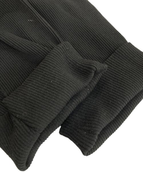 HOMME PLISSE ISSEY MIYAKE（オム プリッセ イッセイ ミヤケ）HOMME PLISSE ISSEY MIYAKE (オム プリッセ イッセイ ミヤケ) Basic Knit Pants / ベーシック ニット ブラック サイズ:3の古着・服飾アイテム