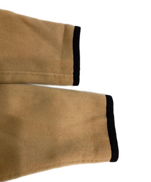 Burberry's（バーバリーズ）Burberry's (バーバリーズ) 裏地ノバチェック カシミヤ混 ウールハーフコート キャメル サイズ:13の古着・服飾アイテム