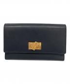 FENDIフェンディ）の古着「ピーカーブー 長財布」｜ブラック