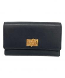 FENDI（フェンディ）の古着「ピーカーブー 長財布」｜ブラック