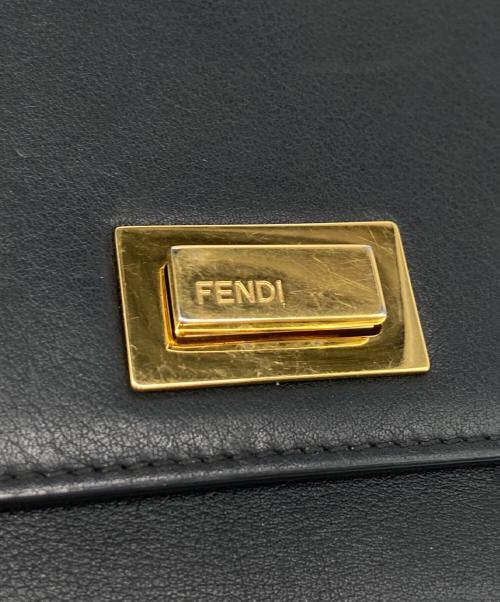 FENDI（フェンディ）FENDI (フェンディ) ピーカーブー 長財布 ブラックの古着・服飾アイテム