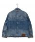 EVISU (エヴィス) GDC (ジーディーシー) EVISU X GDC WASHED CHORE JACKET / デニムジャケット インディゴ サイズ:L：36000円