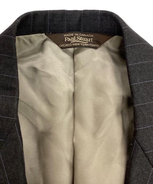 Paul Stuart（ポールスチュアート）Paul Stuart (ポールスチュアート) ダブルジャケットセットアップスーツ グレー サイズ:41-35 REGの古着・服飾アイテム