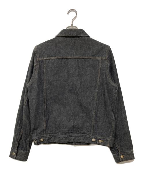 YAECA（ヤエカ）YAECA (ヤエカ) コットンリネン デニムジャケット ブラック サイズ:XLの古着・服飾アイテム