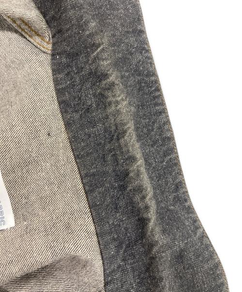 YAECA（ヤエカ）YAECA (ヤエカ) コットンリネン デニムジャケット ブラック サイズ:XLの古着・服飾アイテム