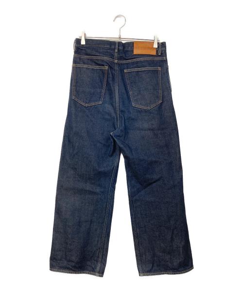 SUBLATIONS（サブレーションズ）SUBLATIONS (サブレーションズ) 2TUCK WIDE DENIM PANTS / 2タック ワイドデニムパンツ インディゴ サイズ:1の古着・服飾アイテム