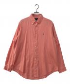 RALPH LAURENラルフローレン）の古着「ボタンダウンシャツ」｜ピンク