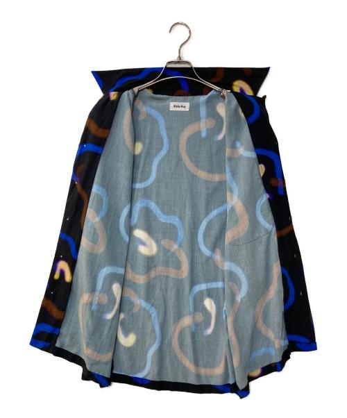 ALOHA RUG（アロハラグ）ALOHA RUG (アロハラグ) レーヨンアロハシャツ ブラック サイズ:2の古着・服飾アイテム
