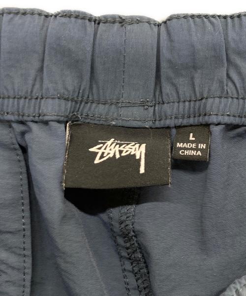 stussy（ステューシー）stussy (ステューシー) Utility Cargo / ナイロンカーゴパンツ ネイビー サイズ:Lの古着・服飾アイテム