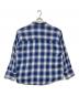 MIYAGIHIDETAKA (ミヤギヒデタカ) FLANNEL SHIRT フランネルチェックシャツ ネイビー サイズ:FREE：12000円