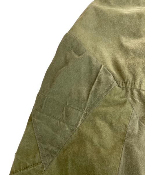 14th addiction（フォーティーンスアディクション）14th addiction (フォーティーンスアディクション) パッチワークミリタリーブルゾン オリーブ サイズ:4の古着・服飾アイテム