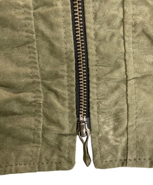 14th addiction（フォーティーンスアディクション）14th addiction (フォーティーンスアディクション) パッチワークミリタリーブルゾン オリーブ サイズ:4の古着・服飾アイテム