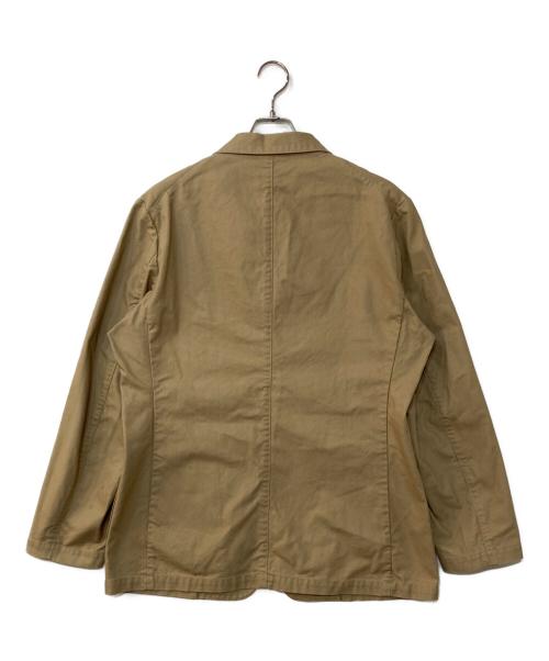 ARMANI JEANS（アルマーニジーンズ）ARMANI JEANS (アルマーニジーンズ) 90`sダック3Bジャケット　テーラードジャケット　白タグ ベージュ サイズ:不明の古着・服飾アイテム