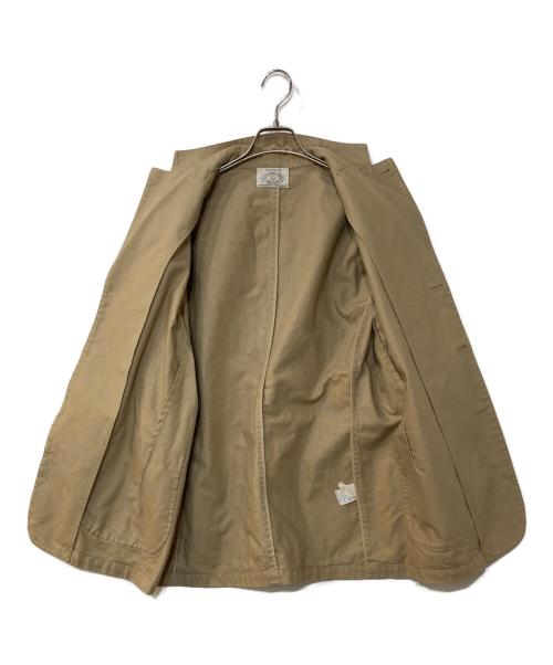 ARMANI JEANS（アルマーニジーンズ）ARMANI JEANS (アルマーニジーンズ) 90`sダック3Bジャケット　テーラードジャケット　白タグ ベージュ サイズ:不明の古着・服飾アイテム