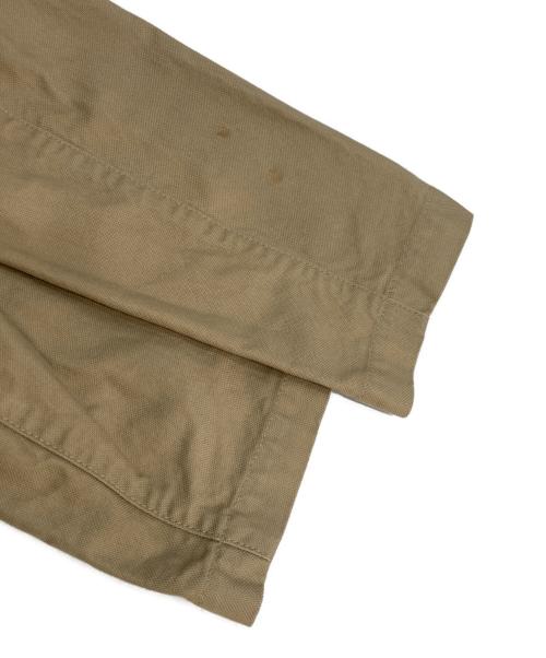 ARMANI JEANS（アルマーニジーンズ）ARMANI JEANS (アルマーニジーンズ) 90`sダック3Bジャケット　テーラードジャケット　白タグ ベージュ サイズ:不明の古着・服飾アイテム