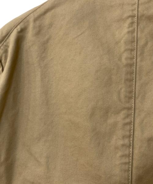 ARMANI JEANS（アルマーニジーンズ）ARMANI JEANS (アルマーニジーンズ) 90`sダック3Bジャケット　テーラードジャケット　白タグ ベージュ サイズ:不明の古着・服飾アイテム