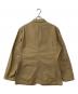 ARMANI JEANS (アルマーニジーンズ) 90`sダック3Bジャケット　テーラードジャケット　白タグ ベージュ サイズ:不明：7000円