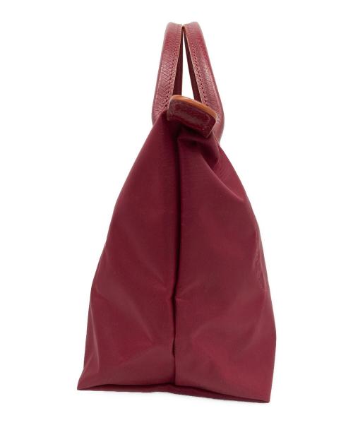 LONGCHAMP（ロンシャン）LONGCHAMP (ロンシャン) ルプリアージュクラブ トートバッグ レッドの古着・服飾アイテム