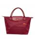 LONGCHAMP（ロンシャン）の古着「ルプリアージュクラブ トートバッグ」｜レッド