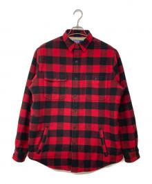 POLO RALPH LAUREN（ポロ・ラルフローレン）の古着「バッファローチェック裏ボアジャケット」｜レッド