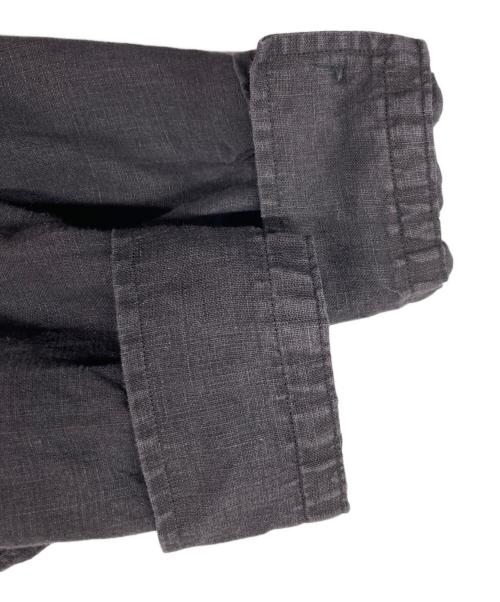 colony clothing（コロニークロージング）colony clothing (コロニークロージング) リネンプールサイドシャツ グレー サイズ:Lの古着・服飾アイテム