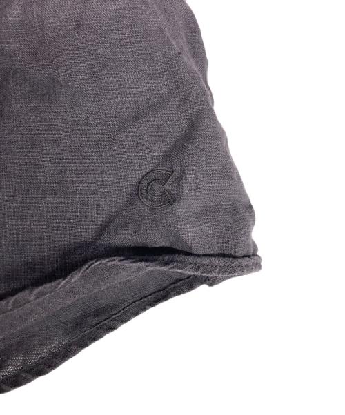 colony clothing（コロニークロージング）colony clothing (コロニークロージング) リネンプールサイドシャツ グレー サイズ:Lの古着・服飾アイテム