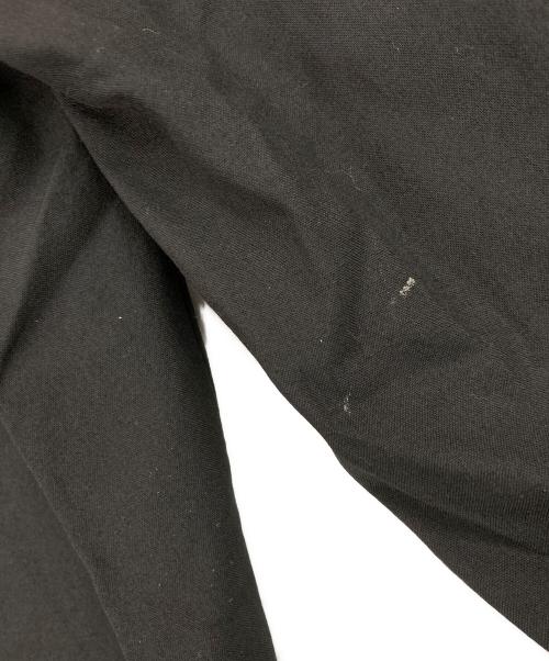 COMME des GARCONS HOMME PLUS（コムデギャルソンオムプリュス）COMME des GARCONS HOMME PLUS (コムデギャルソンオムプリュス) サテン切替トラウザーズスラックスロングパンツ ブラック サイズ:XLの古着・服飾アイテム