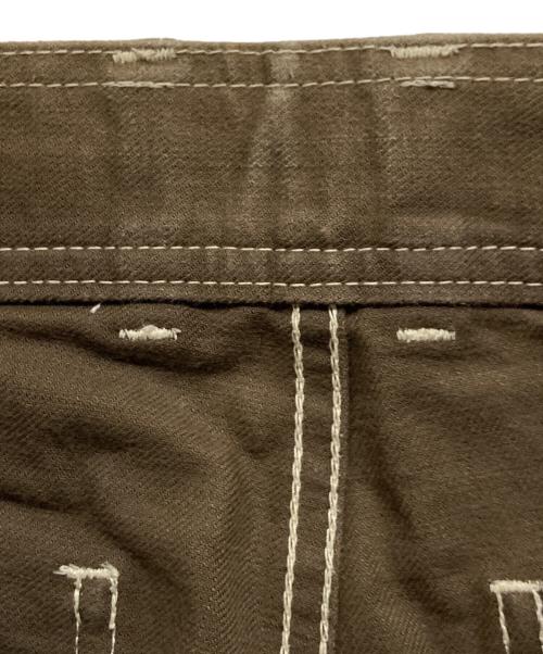 COMME des GARCONS HOMME PLUS（コムデギャルソンオムプリュス）COMME des GARCONS HOMME PLUS (コムデギャルソンオムプリュス) サイドベルトパンツ グレー サイズ:Sの古着・服飾アイテム