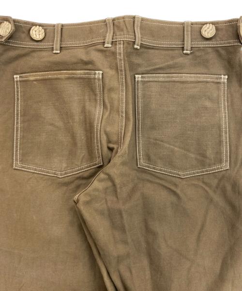 COMME des GARCONS HOMME PLUS（コムデギャルソンオムプリュス）COMME des GARCONS HOMME PLUS (コムデギャルソンオムプリュス) サイドベルトパンツ グレー サイズ:Sの古着・服飾アイテム