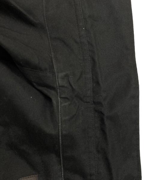COMME des GARCONS HOMME PLUS（コムデギャルソンオムプリュス）COMME des GARCONS HOMME PLUS (コムデギャルソンオムプリュス) 切替ストライプシャツ ブラック サイズ:Lの古着・服飾アイテム