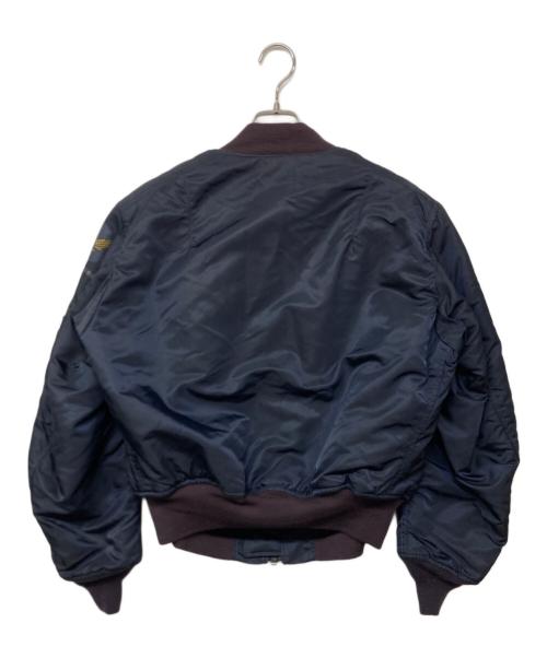 ALPHA INDUSTRIES（アルファインダストリーズ）ALPHA INDUSTRIES (アルファインダストリーズ) US AIR FORCE Ｂ‐15C フライトジャケット ネイビー サイズ:40の古着・服飾アイテム