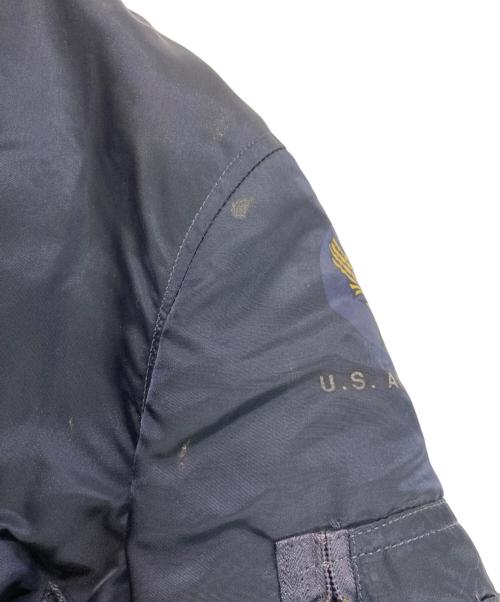 ALPHA INDUSTRIES（アルファインダストリーズ）ALPHA INDUSTRIES (アルファインダストリーズ) US AIR FORCE Ｂ‐15C フライトジャケット ネイビー サイズ:40の古着・服飾アイテム